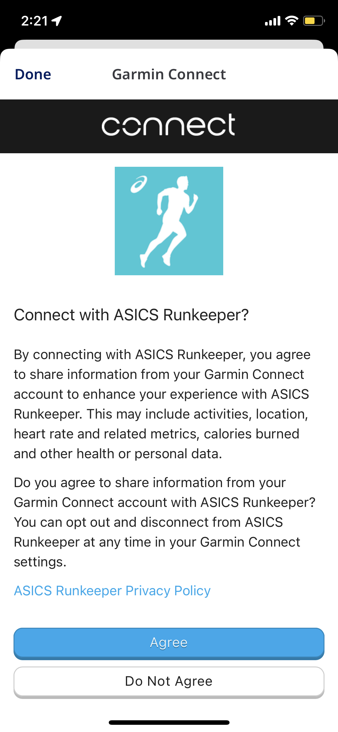 Runkeeper on sale gear s3