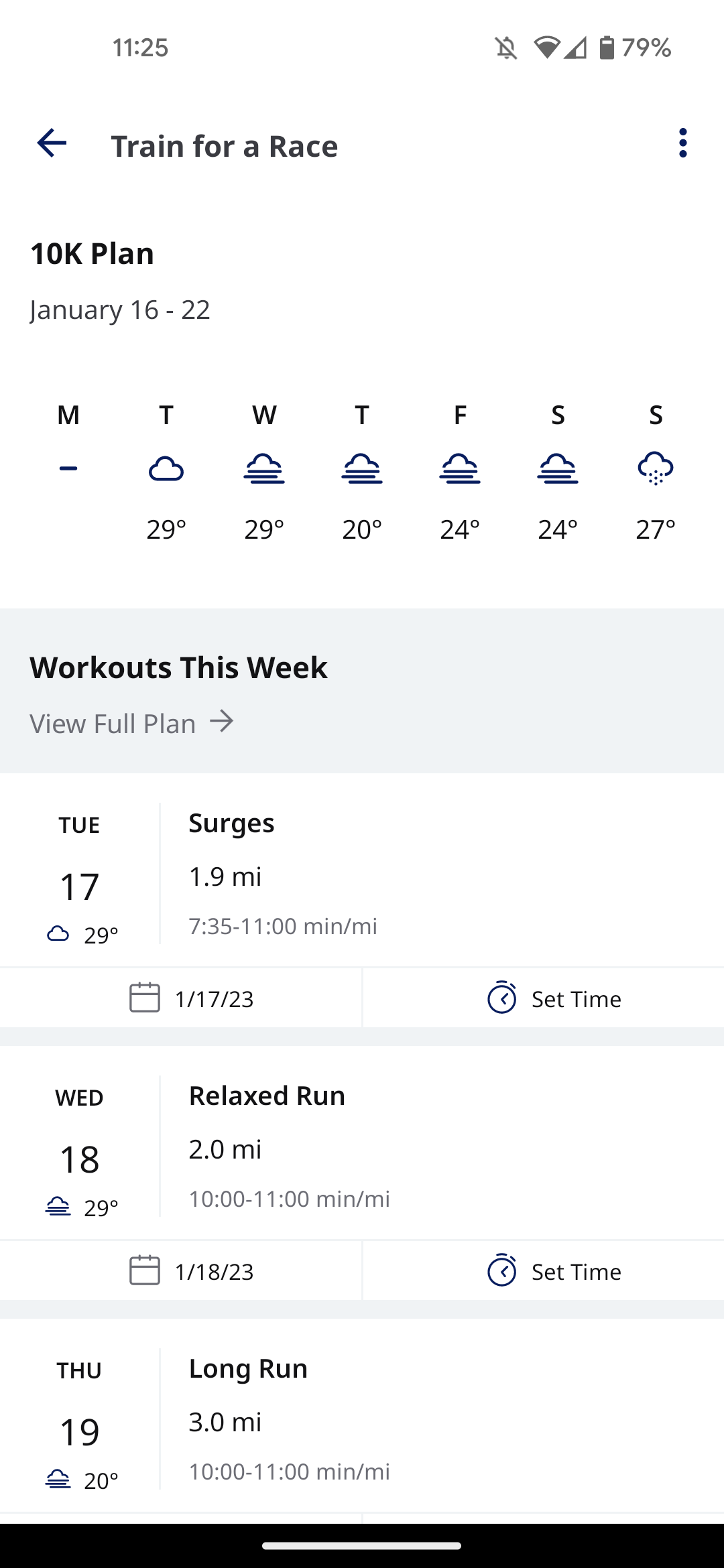 Asics training plan hotsell