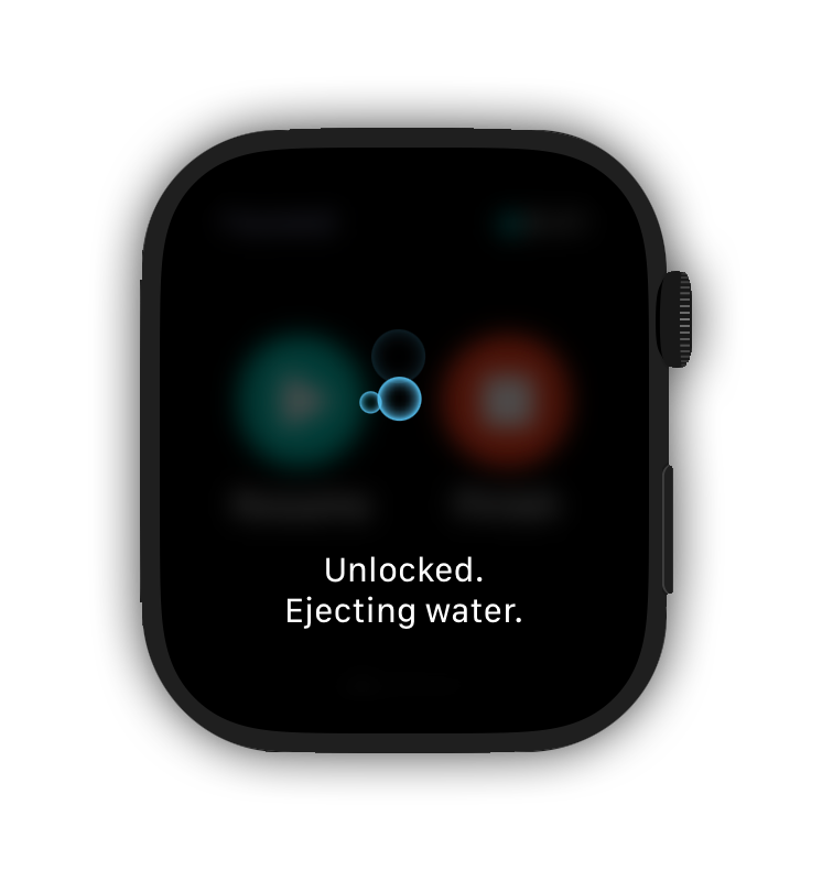 Apple watch water online drop