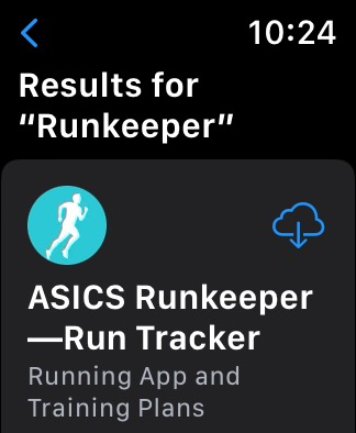 Apple hot sale run tracker