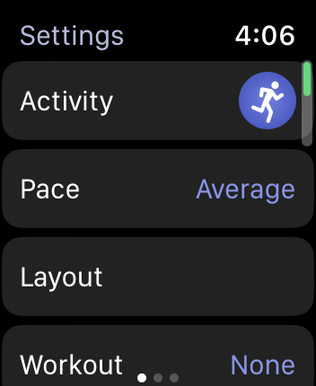 Strava apple outlet watch current pace