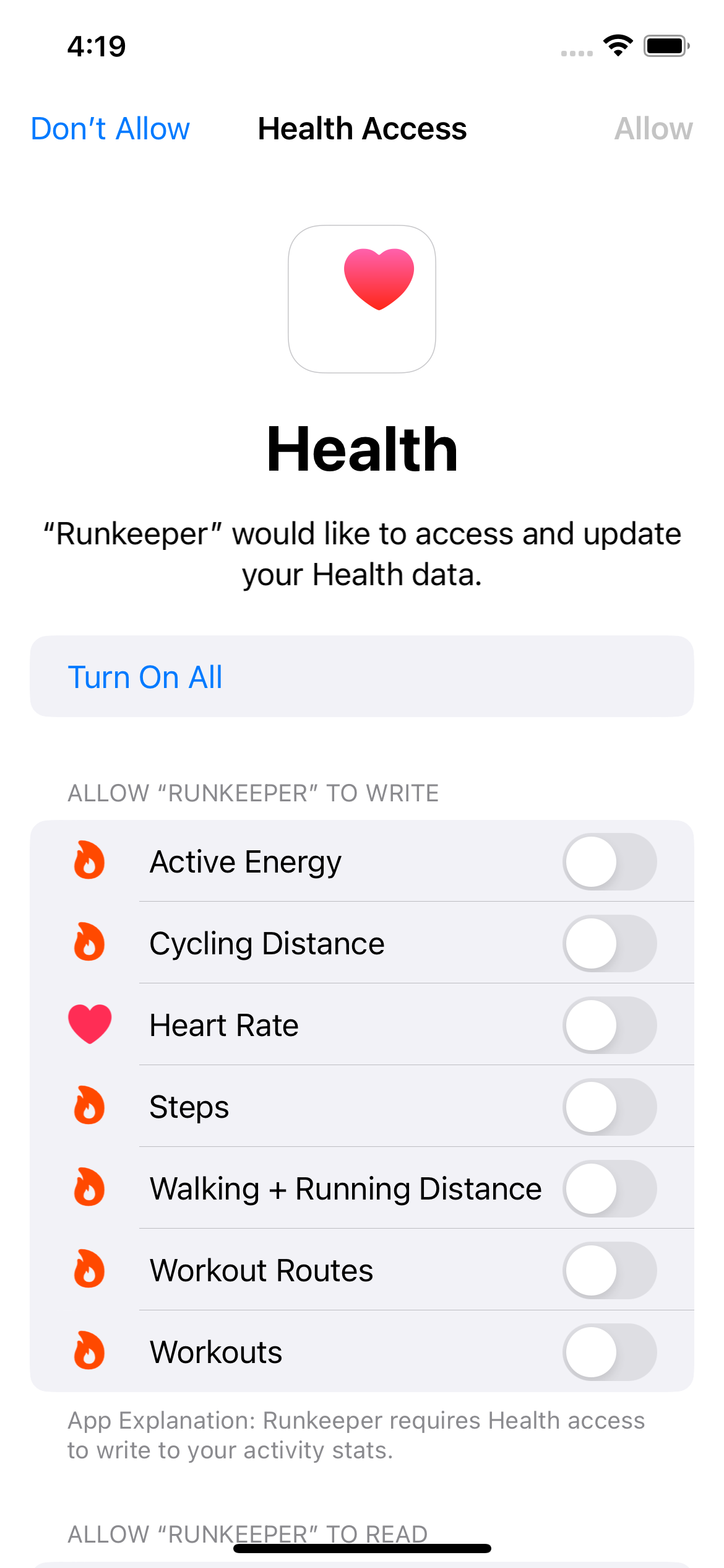 Runkeeper apple 2025 watch setup